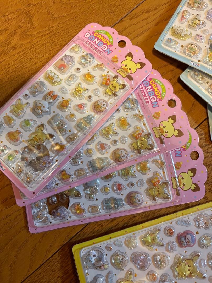 ポケットピース キャンディーボンボンステッカー 韓国正規ライセンス 1ケース