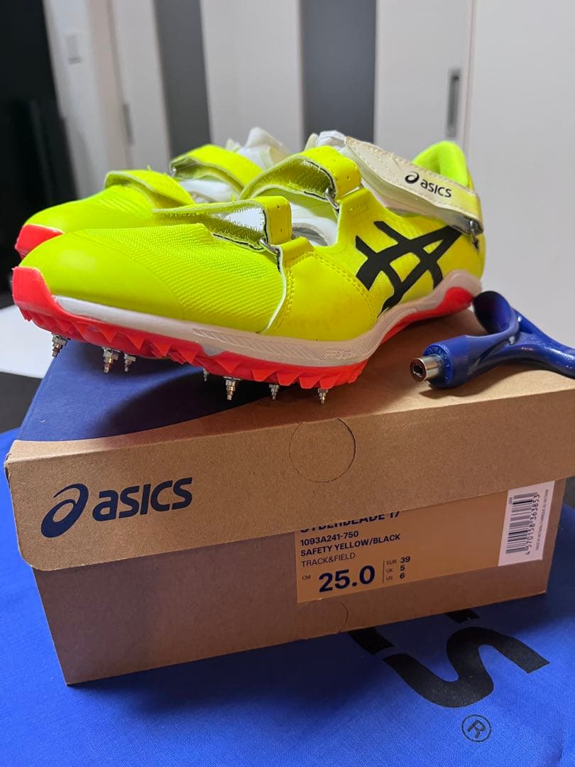 asics CYBERBLADE 17 25.0cmスパイクシューズ
