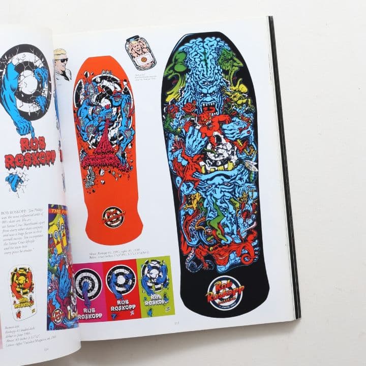 スケートボード SURF SKATE & ROCK ART of JIM PHILLIPS