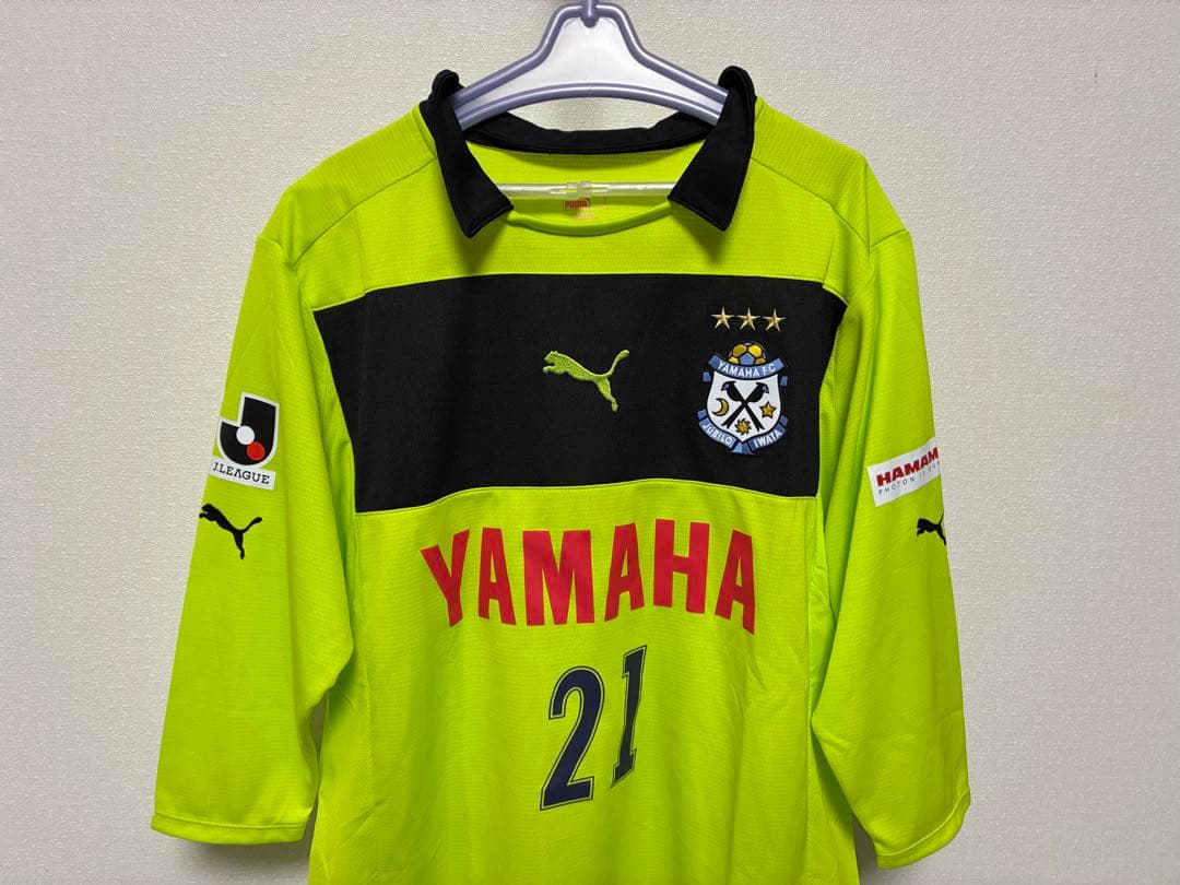 PUMA製 ジュビロ磐田 GK八田直樹 オーセンティックユニフォームXOネーム入