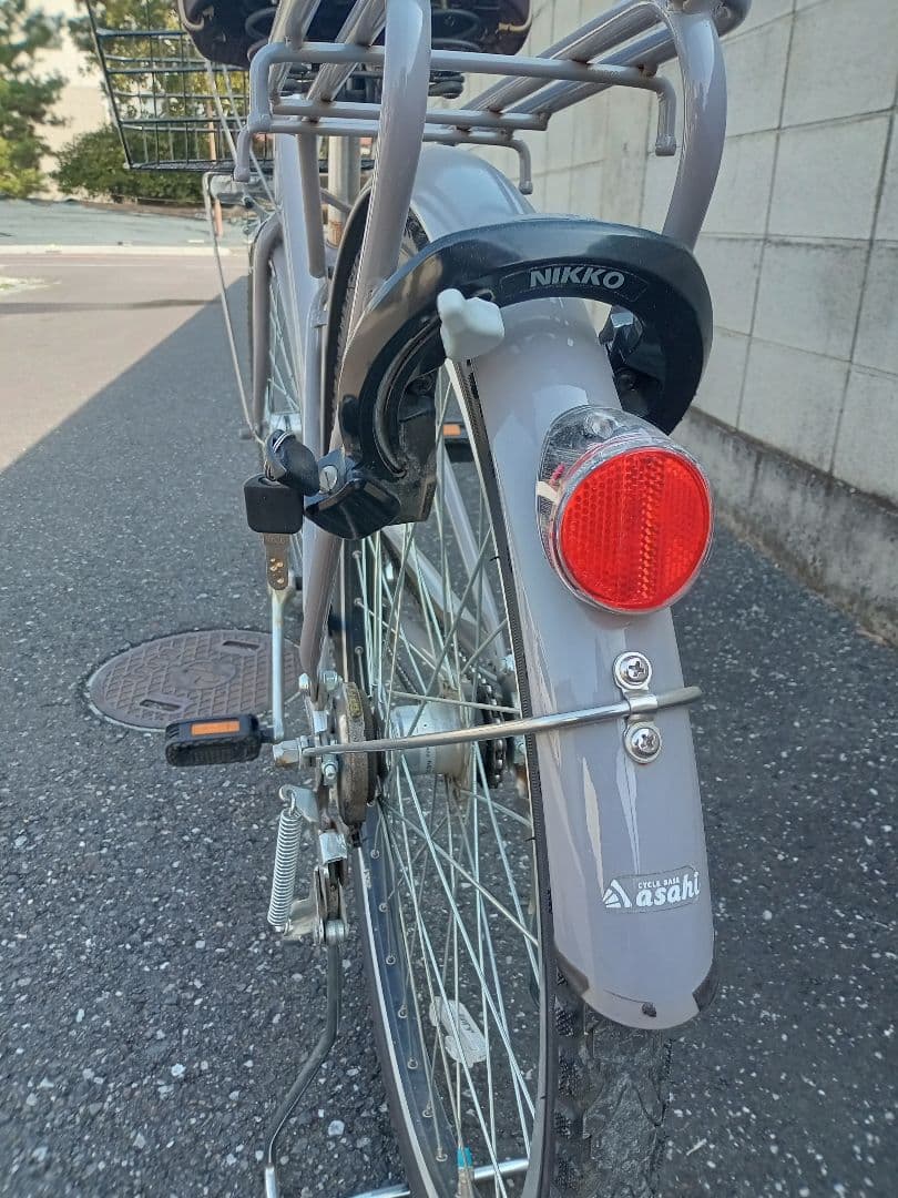 美品　自転車　ママチャリ　26インチ　群馬県埼玉栃木