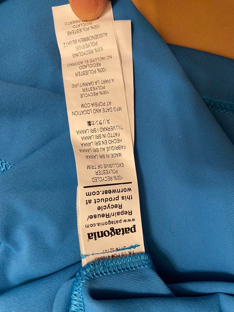 Patagonia 長袖フィッシングシャツ