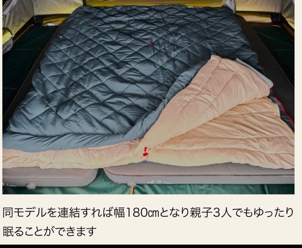 Coleman マルチレイヤースリーピングバッグ 2枚セット　寝袋　シュラフ
