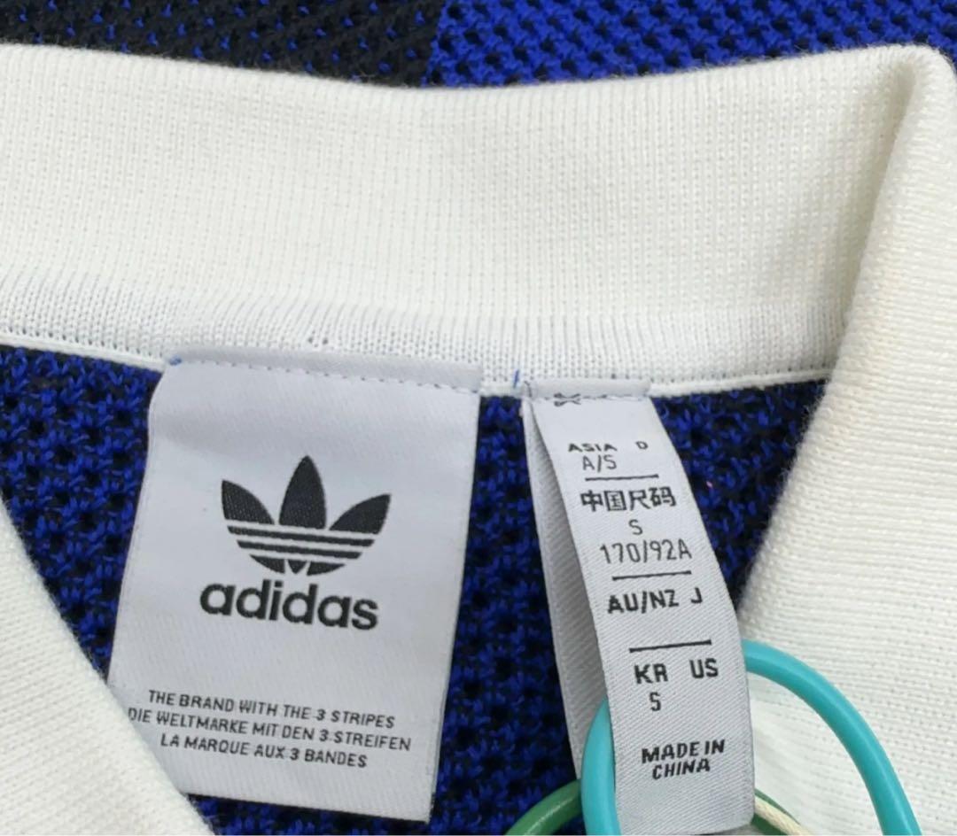 新品S Adidas ショートスリーブ ポロシャツ ブラック JL5986