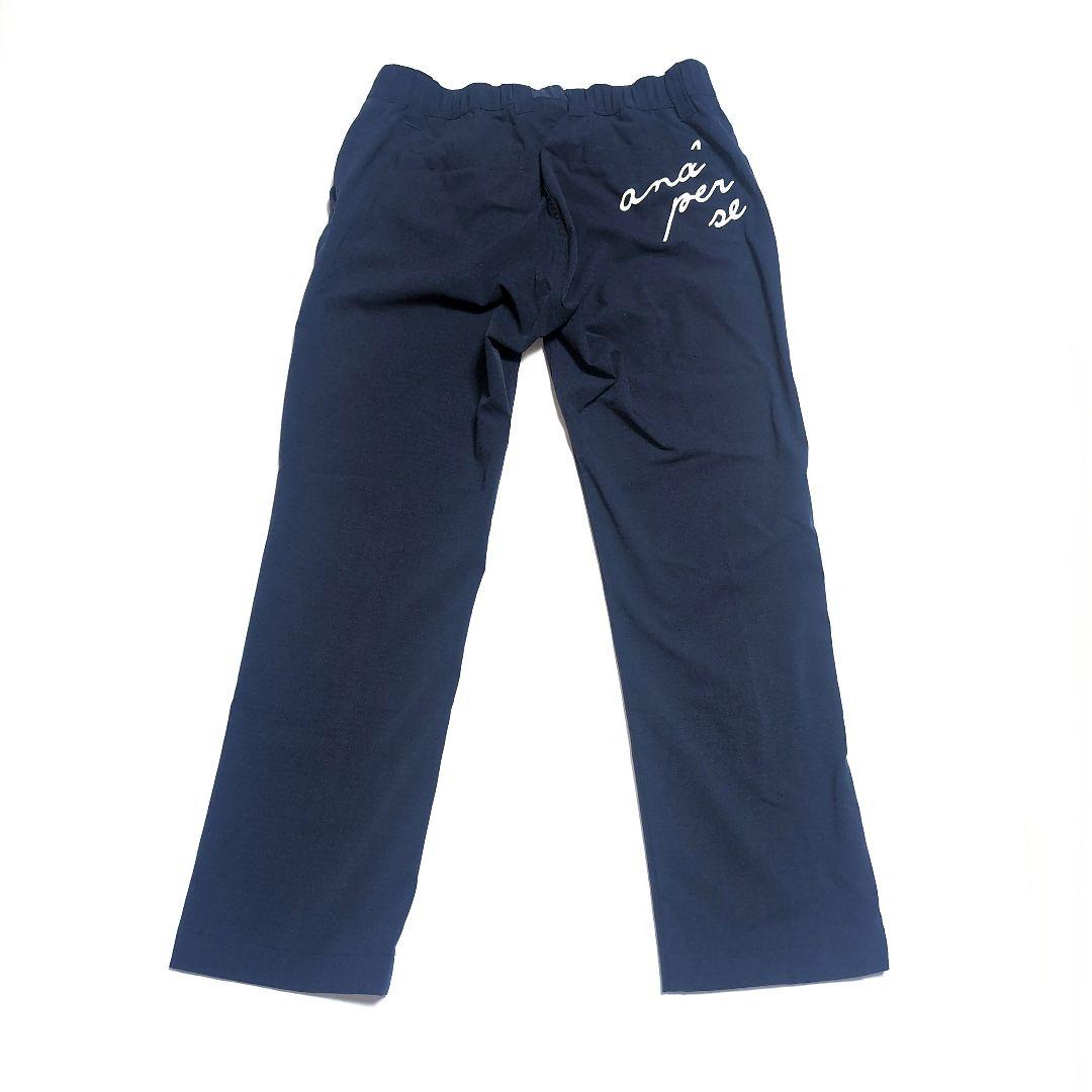 アンパスィ ゴルフウェア メンズ ロングパンツ ネイビー Lサイズ 美品