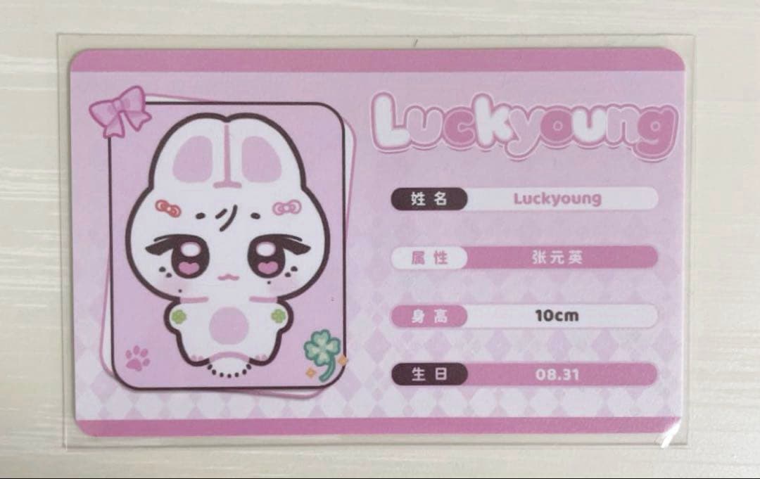 IVE マスター ドール ぬいぐるみ ウォニョン Luckyoung
