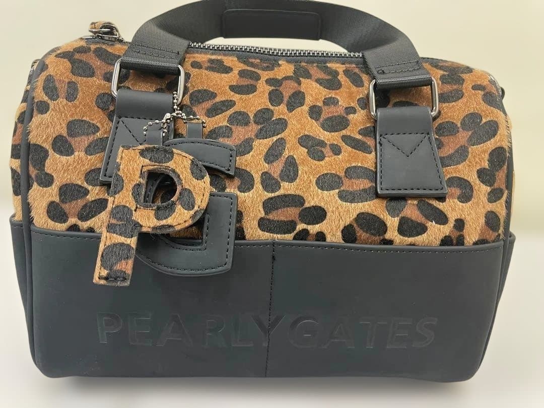 【未使用品】PEARLY GATES ヒョウ柄 バッグ