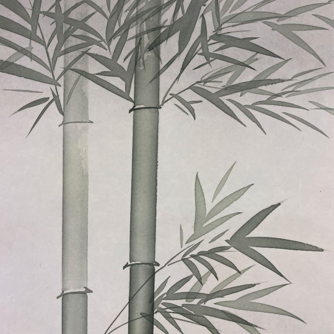 美品 掛け軸 高木春石作 笑福万倍図 共箱 子犬 四季花 牡丹