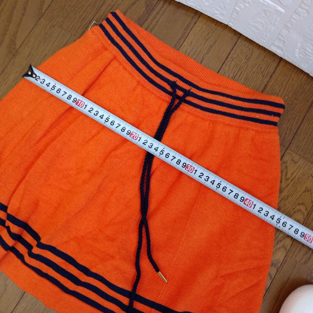 VIVA HEART GOLFオレンジ セーラー襟 セットアップ レディース S