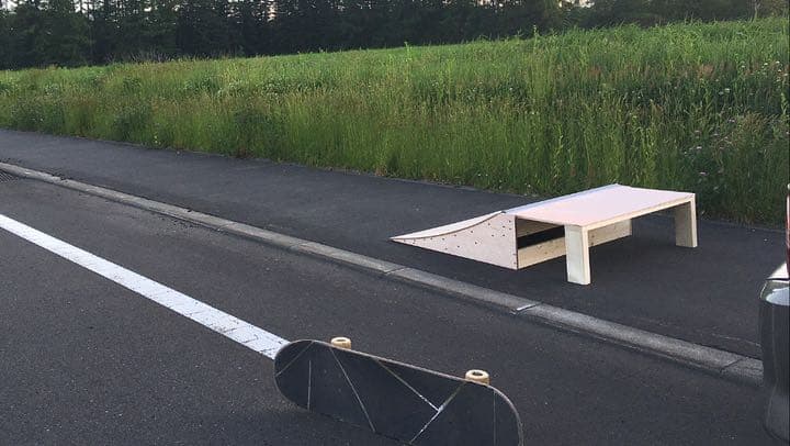 スケボー　ミニランプ　組み立てキット　 　セクション　Sサイズフルキット　ビス別