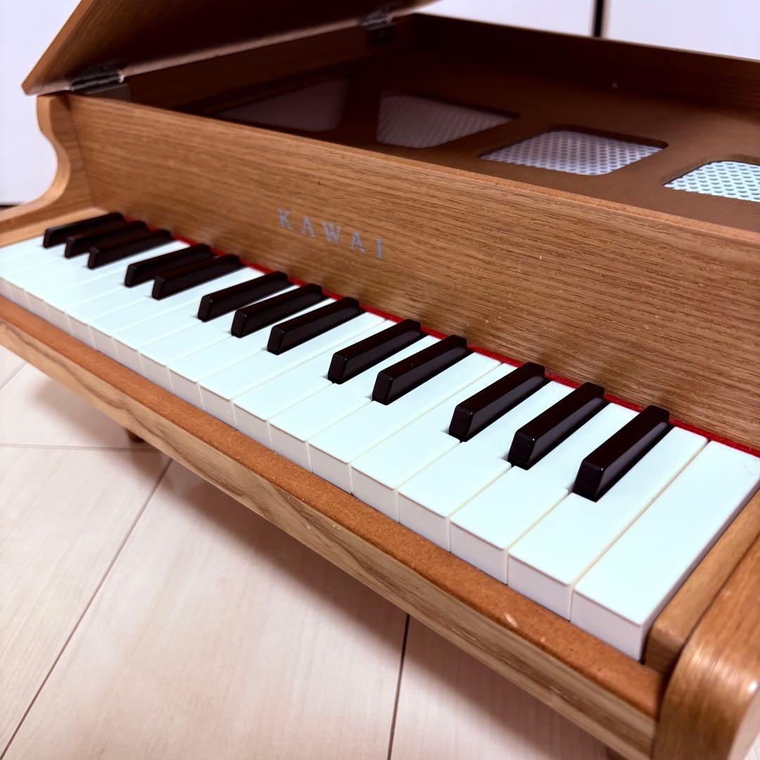 KAWAI ミニピアノ P-32 木製 32鍵 ナチュラル グランドピアノ