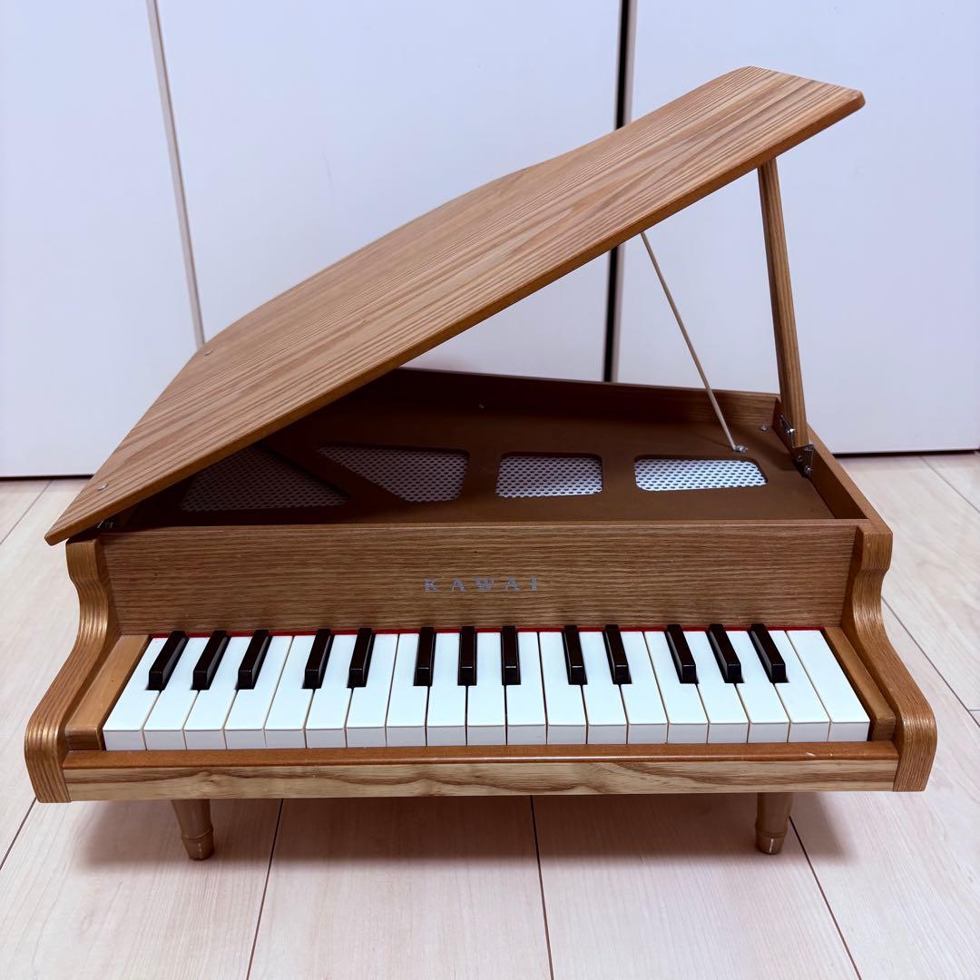 KAWAI ミニピアノ P-32 木製 32鍵 ナチュラル グランドピアノ