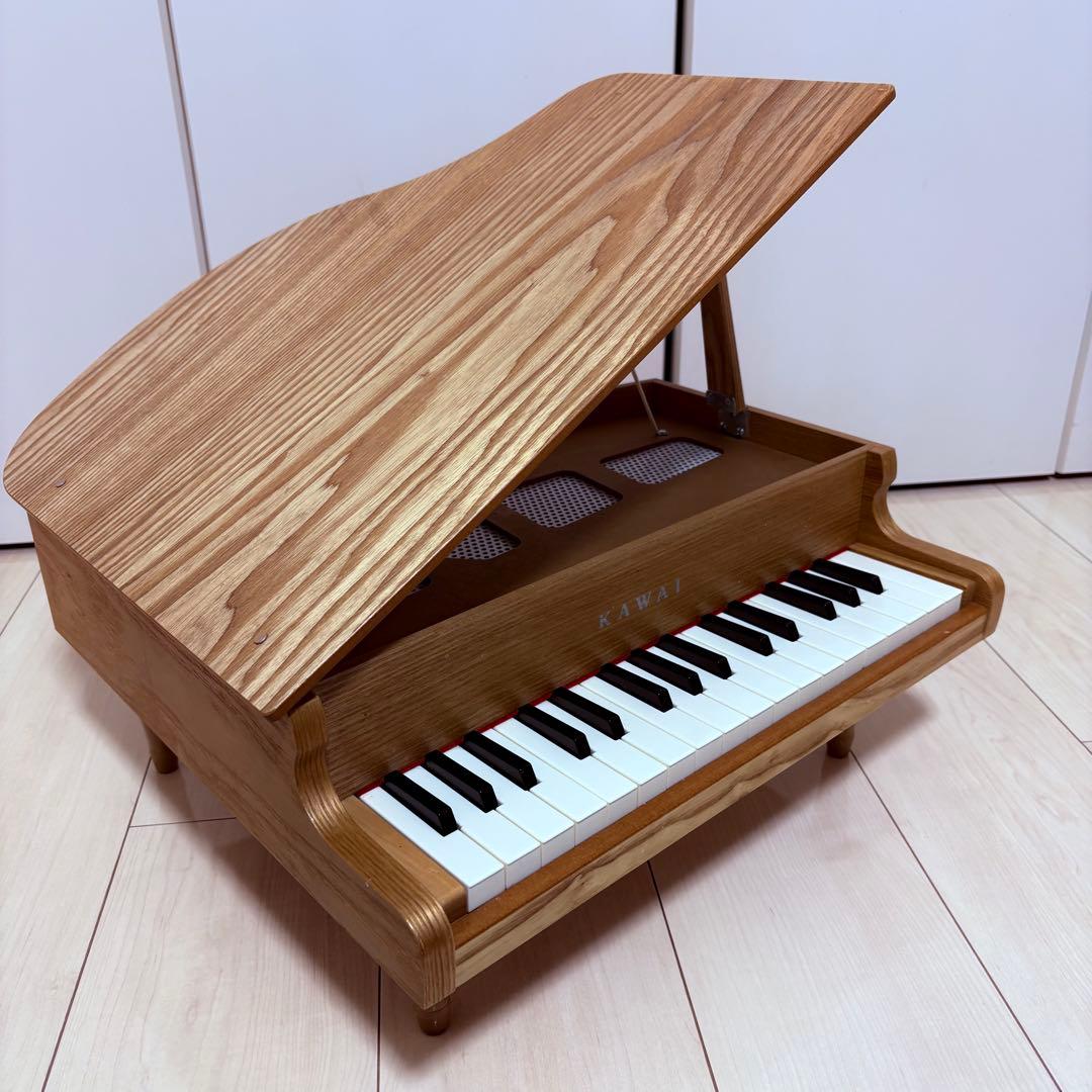 KAWAI ミニピアノ P-32 木製 32鍵 ナチュラル グランドピアノ