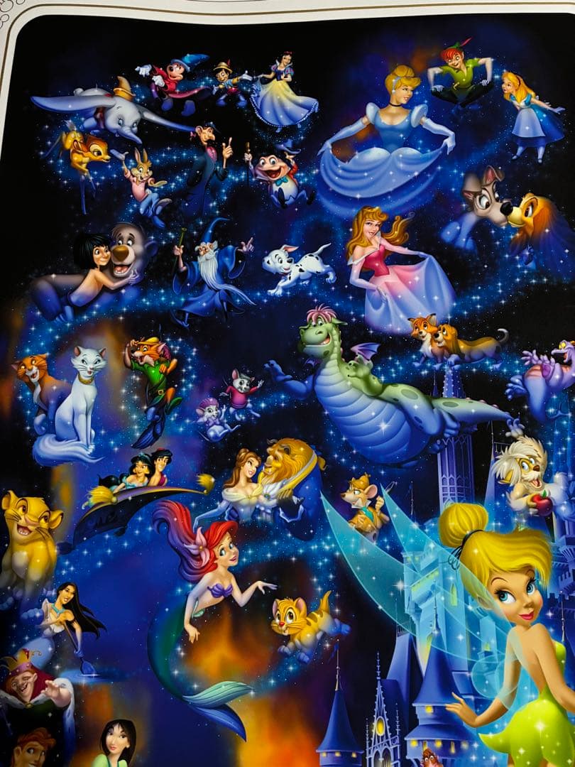 ジグレーポスター　メラニー・テイラー・ケント作 ディズニー東京リゾート　受注品