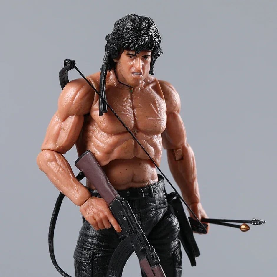 最終値下げ！新品　NECA コンベンション限定品　ジョン・ランボー フィギュア
