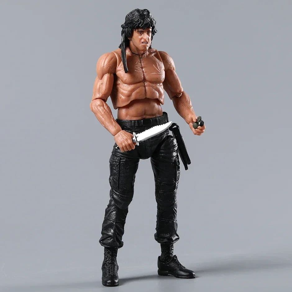 最終値下げ！新品　NECA コンベンション限定品　ジョン・ランボー フィギュア
