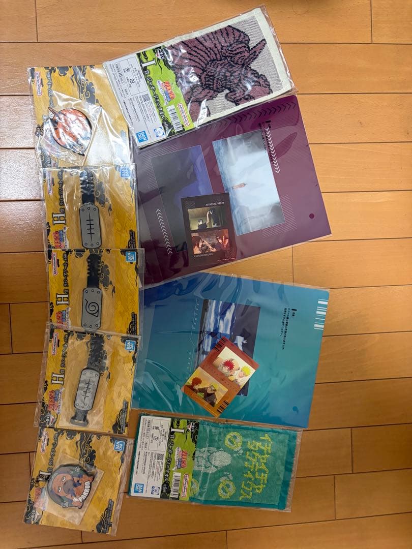 ペイン(天道)、自来也(仙人モード)、その他グッズ