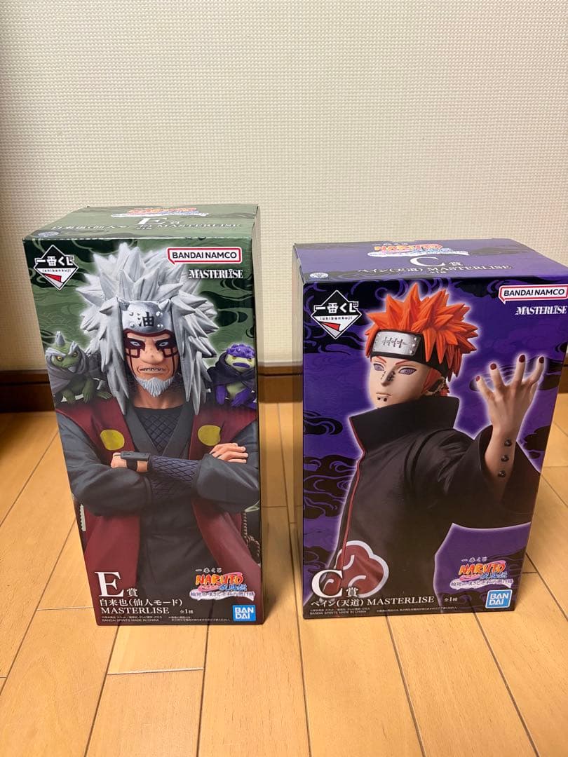 ペイン(天道)、自来也(仙人モード)、その他グッズ