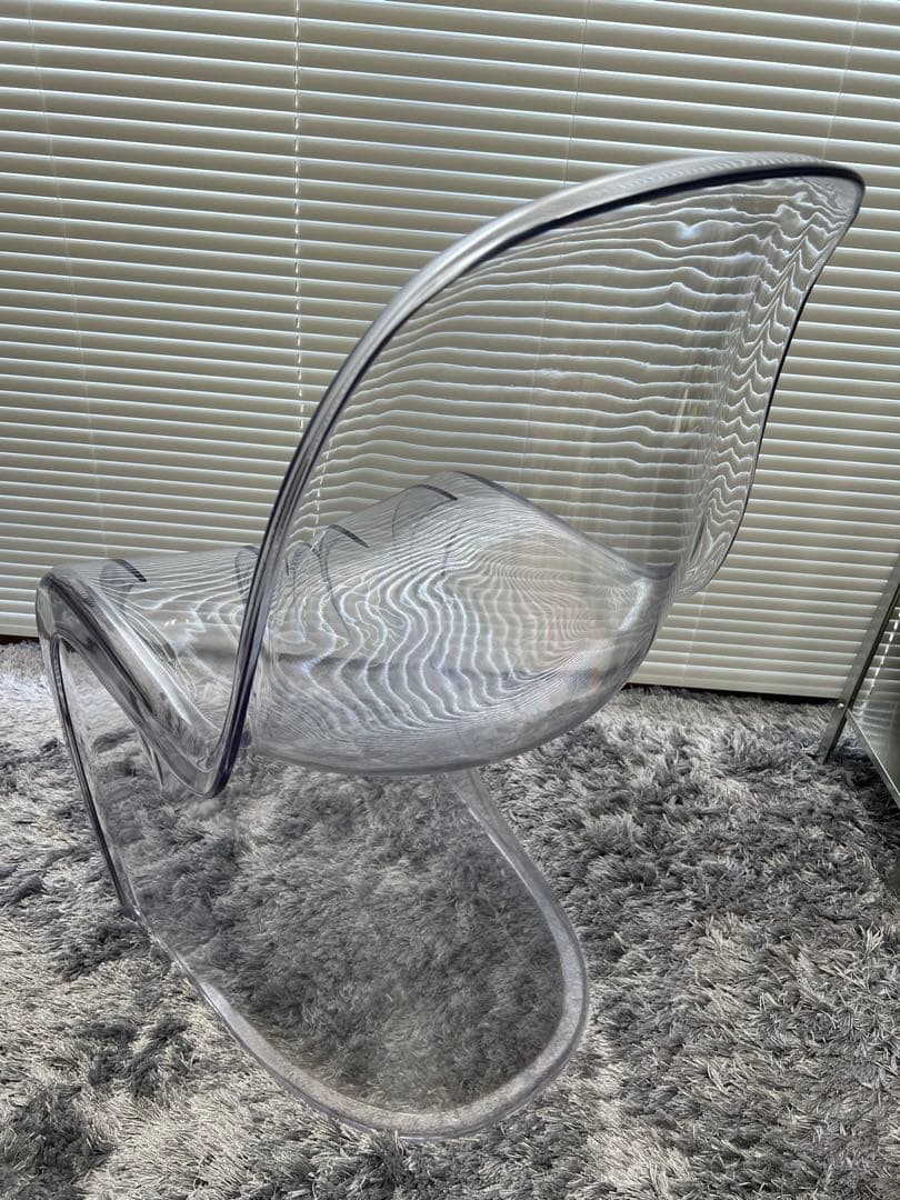 パントンチェア　リプロ品　クリア