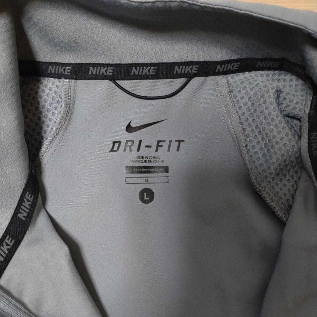 NIKE　ナイキ　ジャージセットアップ　スポーツウェア　Lサイズ　黒灰