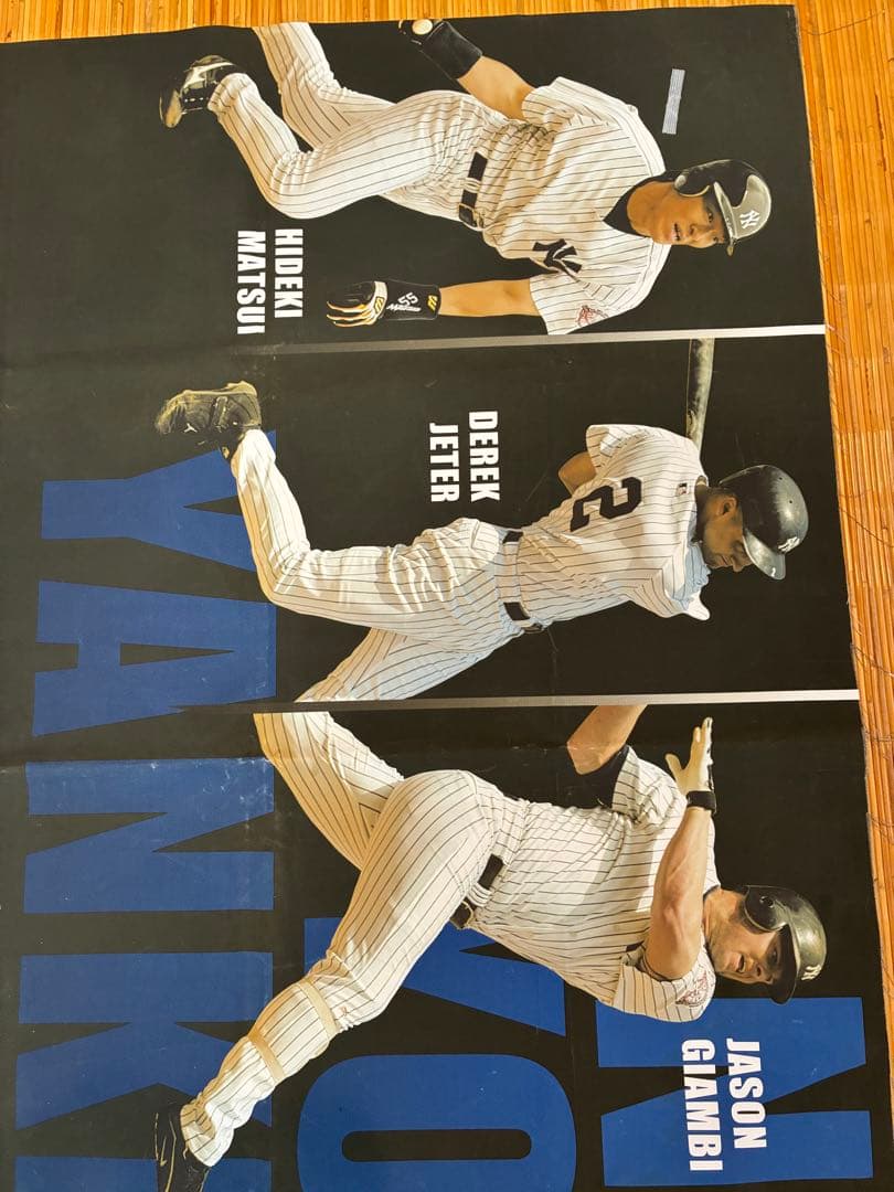 '04 MLB 限定試合 ポスター ヤンキース vs デビルレイズ
