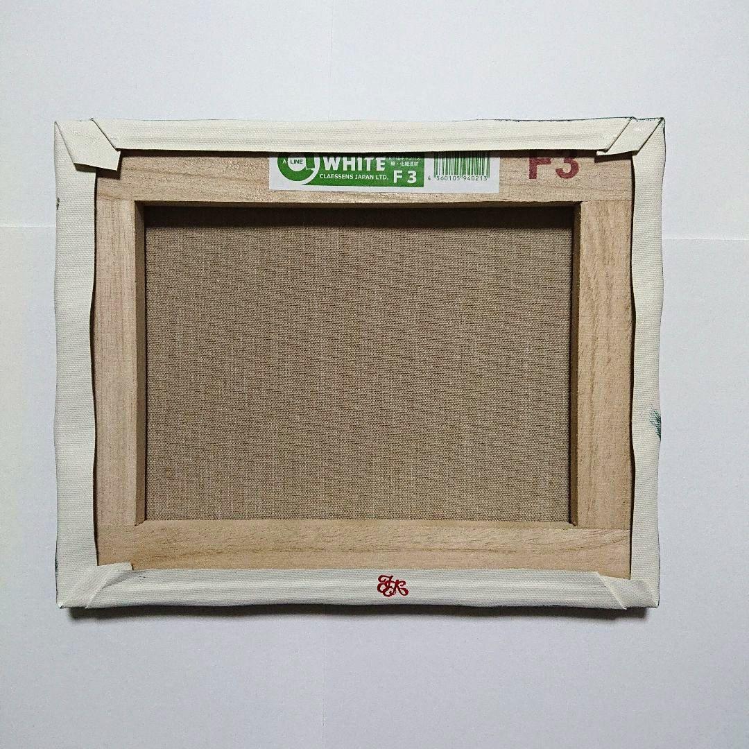【妖精②】アクリル画 F3 風景画 絵画
