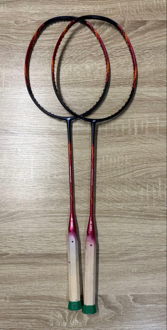 バドミントンラケット　ジャンク品（4本）