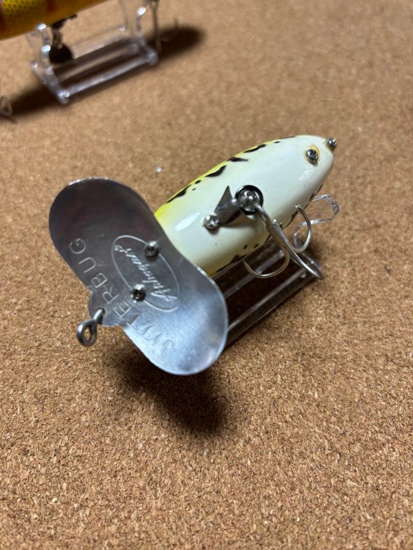 （オールドルアー）OLDジッターバグ　突目　オールドヘドン　ラッキー13 ウッド