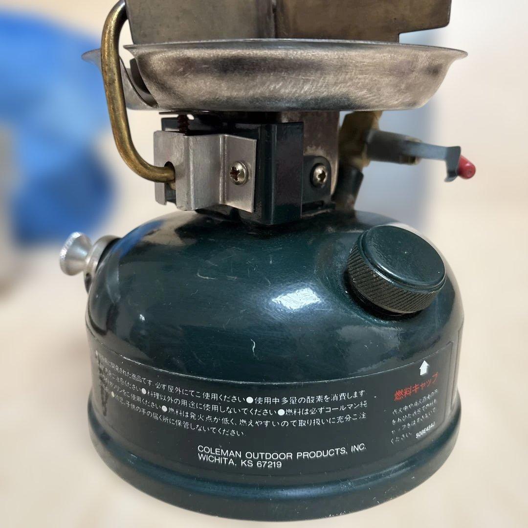 Coleman シングルストーブ 508A&クッカー