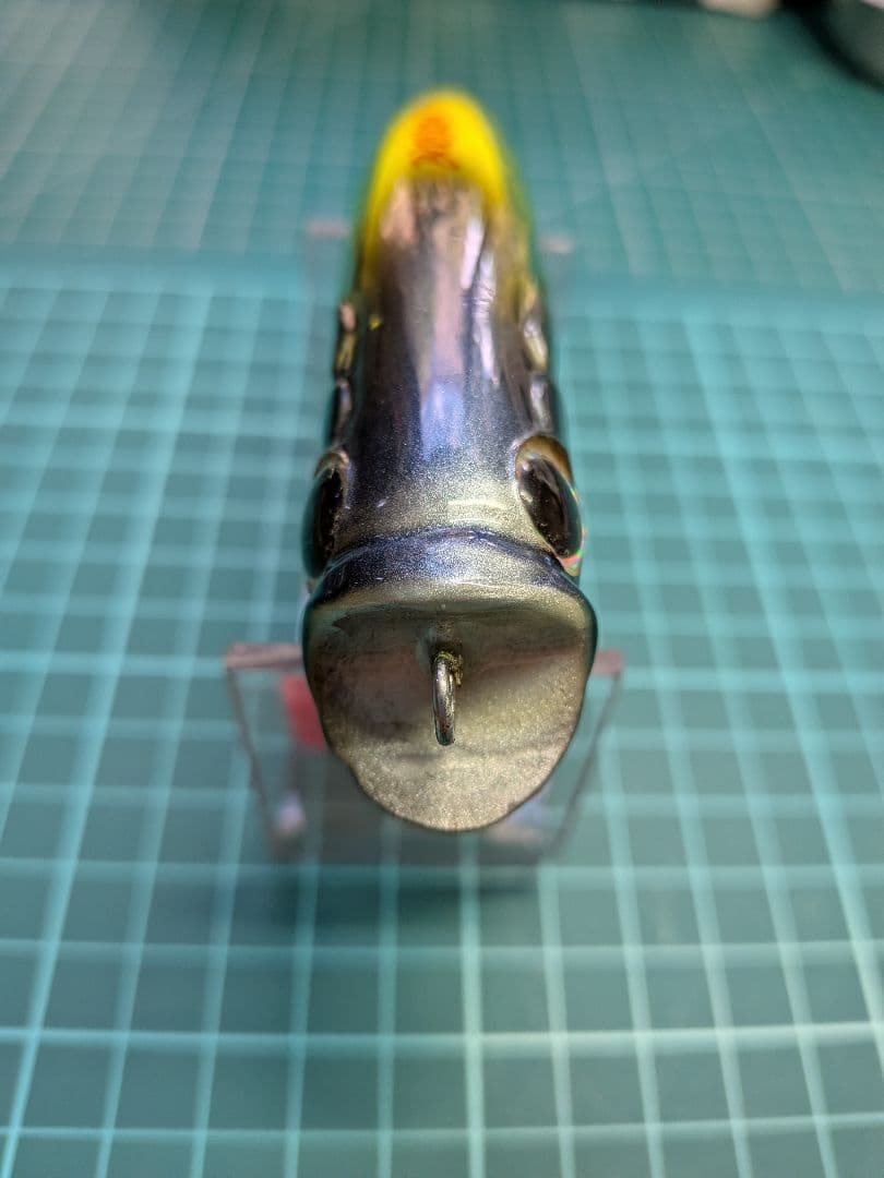 希少美品ミラクルワークスビリケンハンドメイドウッドルアー　 ウメイロ12.5cm