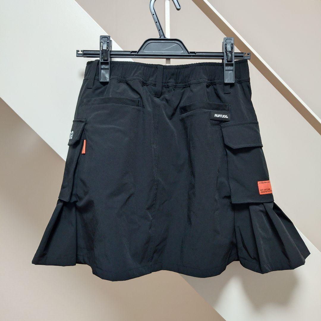 S ラフロッグ RUFFLOG ゴルフ レディース スカート インナー ブラック