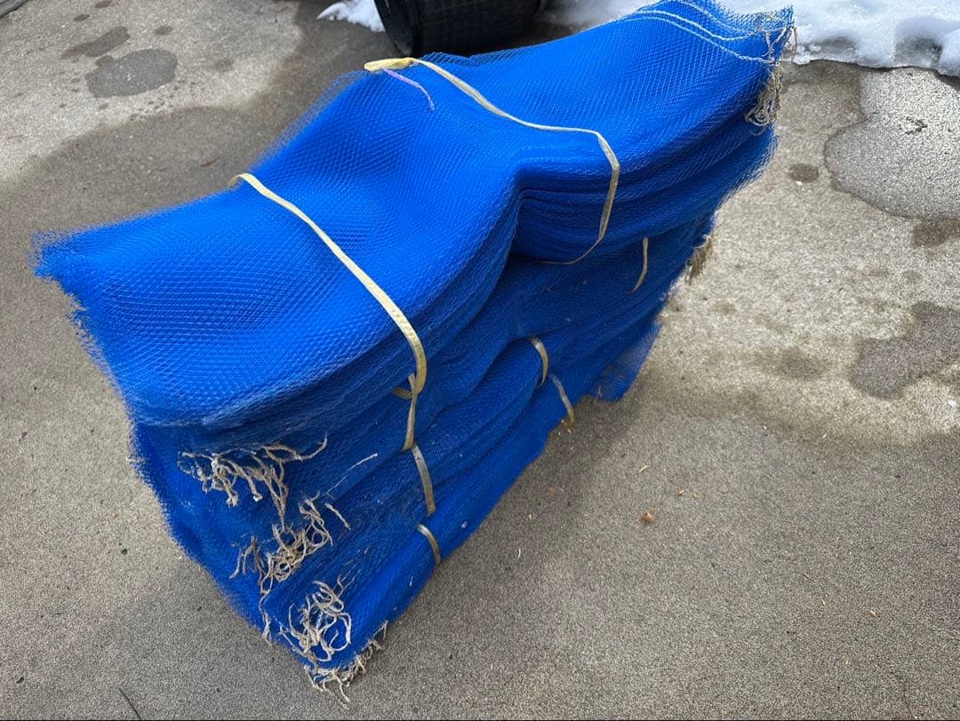 農業用ネット　ブルー　393枚