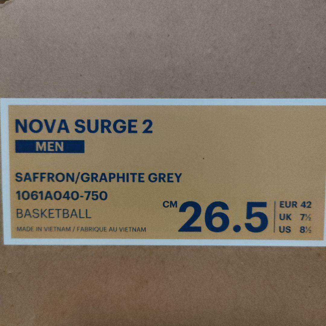 asics NOVA SURGE 2 シューズ 26.5cm