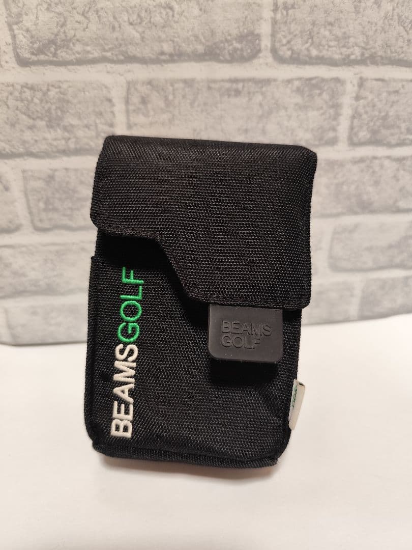 【最終価格】BEAMS GOLF 計測器 ホルダー ブラックポーチ フック付き