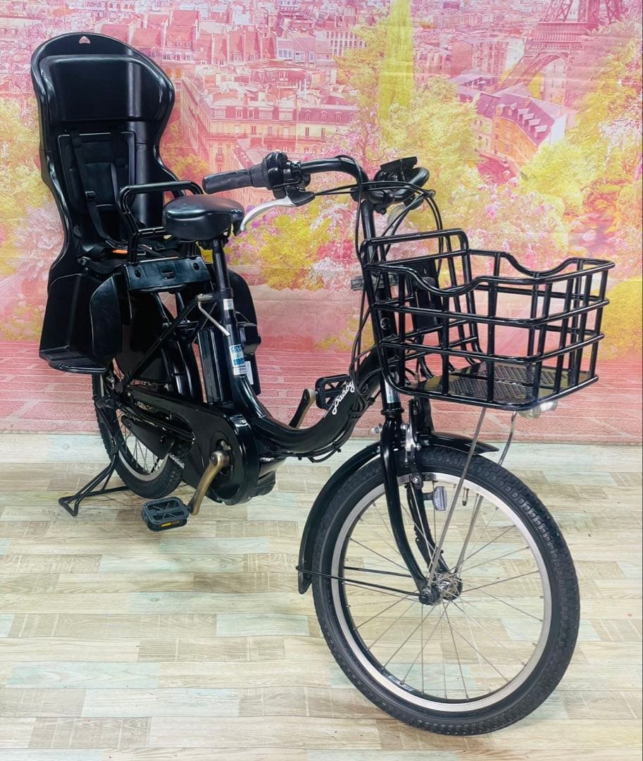 ZK3486 電動自転車 ヤマハ パスバビー 子供乗せ 20インチ 送料無料
