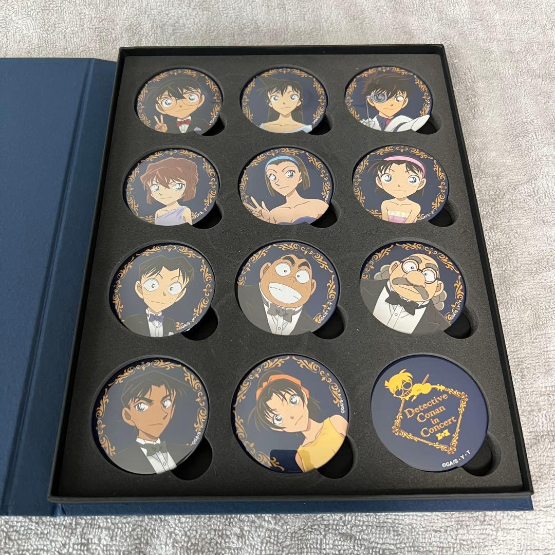 名探偵コナン コンサート 2019 S席特典 缶バッジセット