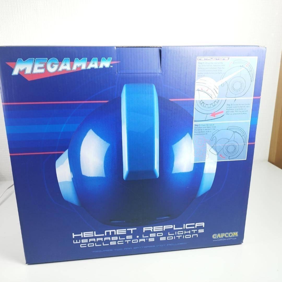 ロックマン ヘルメット レプリカ LEDライト ウェアラブル MEGA hASO
