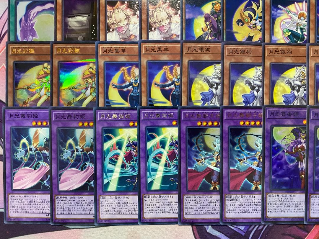 【24時間以内発送】遊戯王　月光　ムーンライト　大会構築デッキ　月光融合