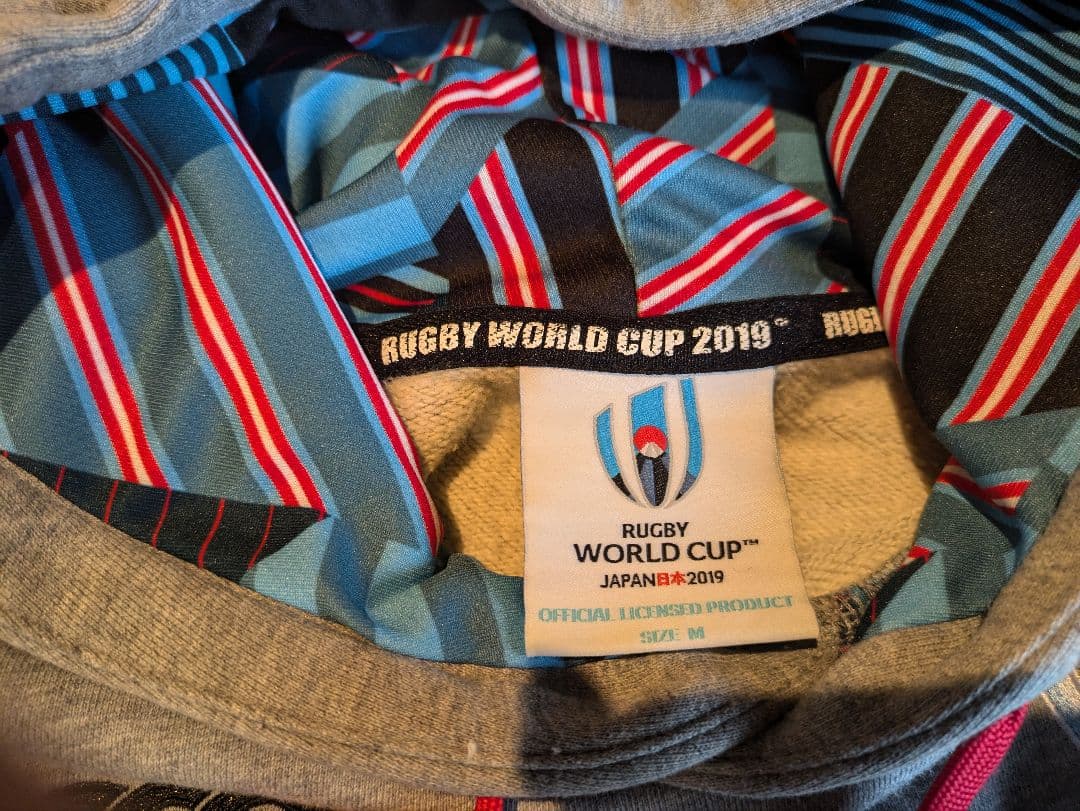 【美品】公式RUGBY WORLD CUP 2019カンタベリー /パーカー(M