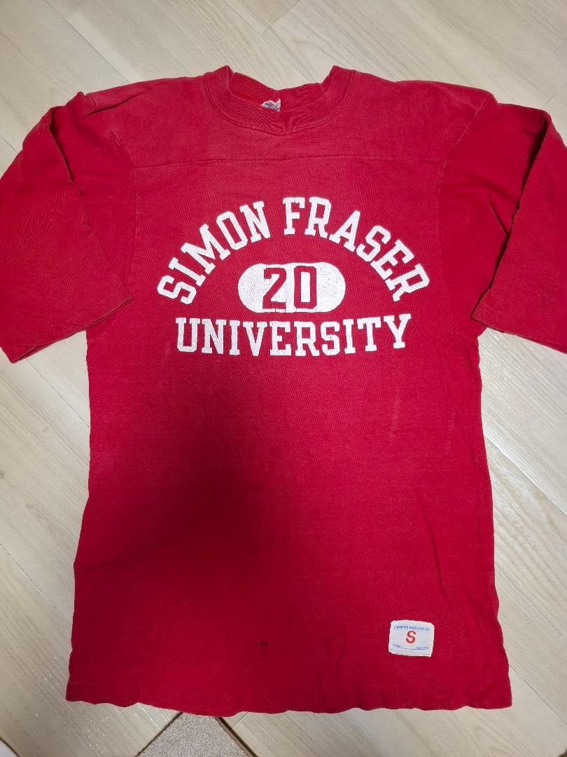 Champion SIMON FRASER UNIVERSITY Tシャツ S
