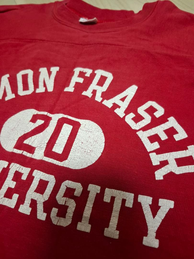 Champion SIMON FRASER UNIVERSITY Tシャツ S