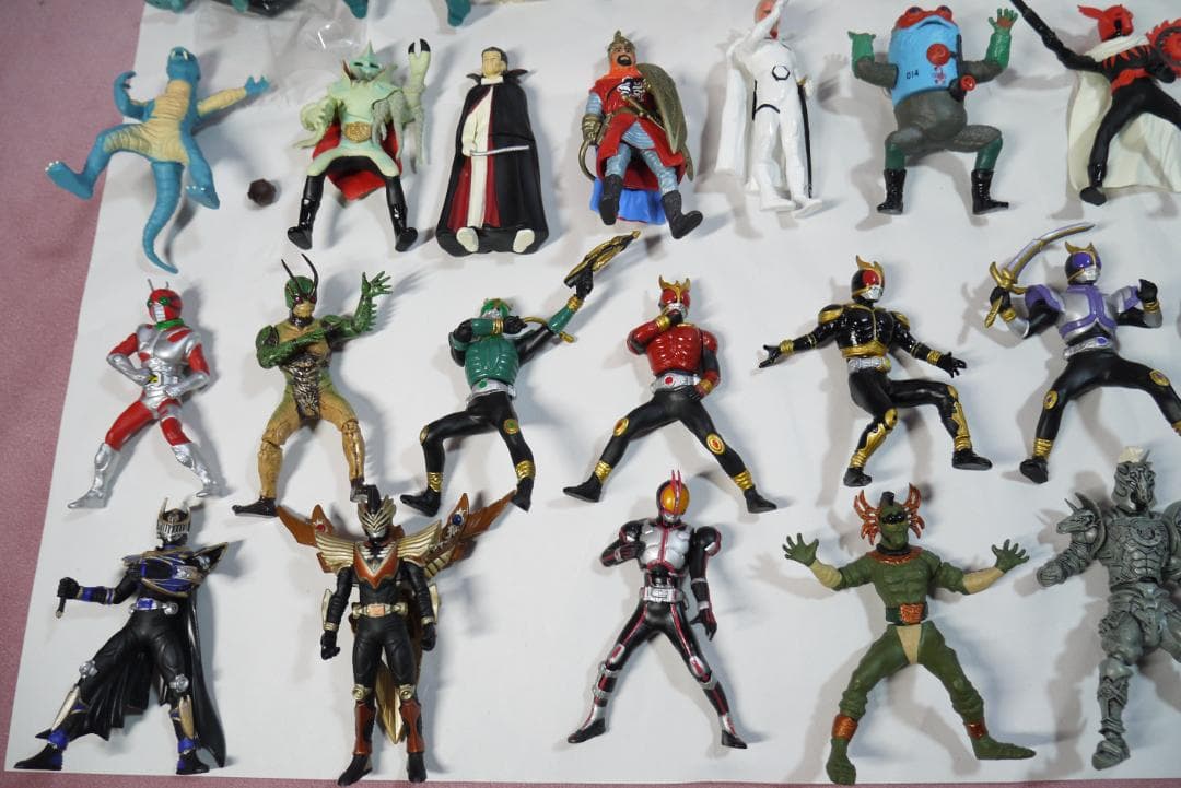 HG 仮面ライダー　怪人　ライダー&バイク　66体