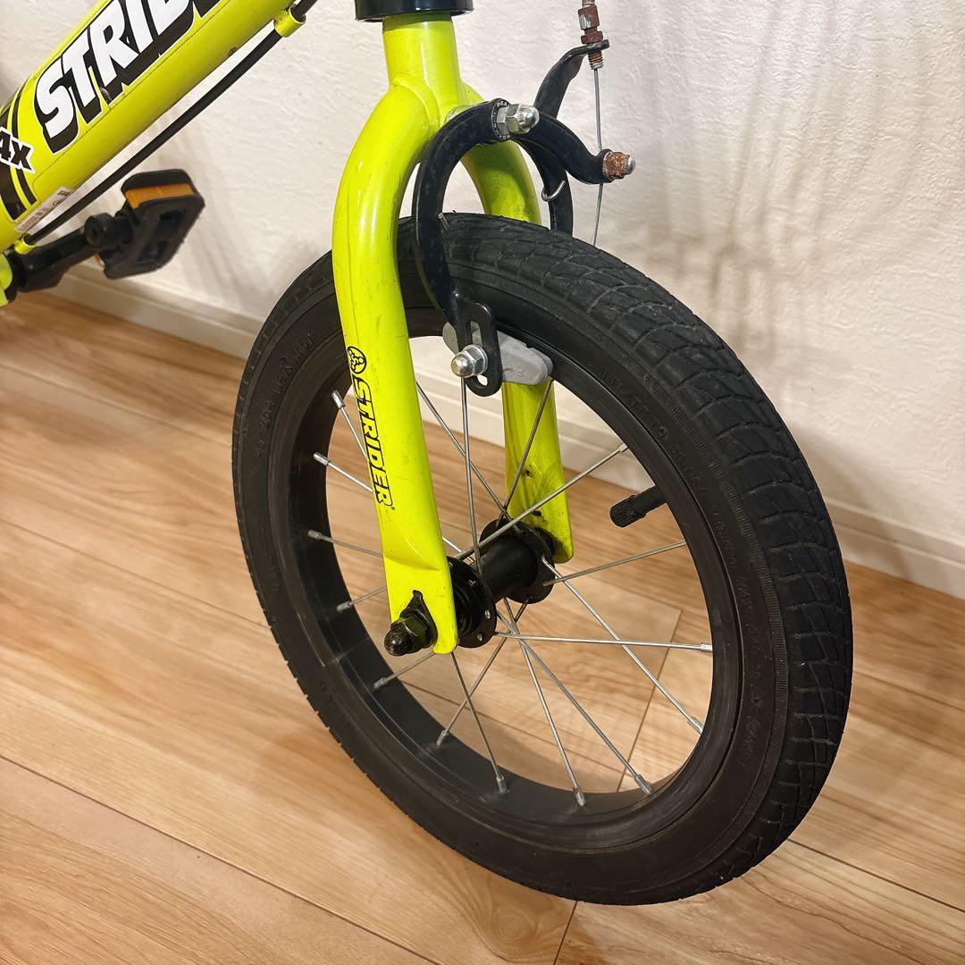 ✨廃盤色✨ STRIDER ストライダー 14x ライムイエロー 自転車 子供用