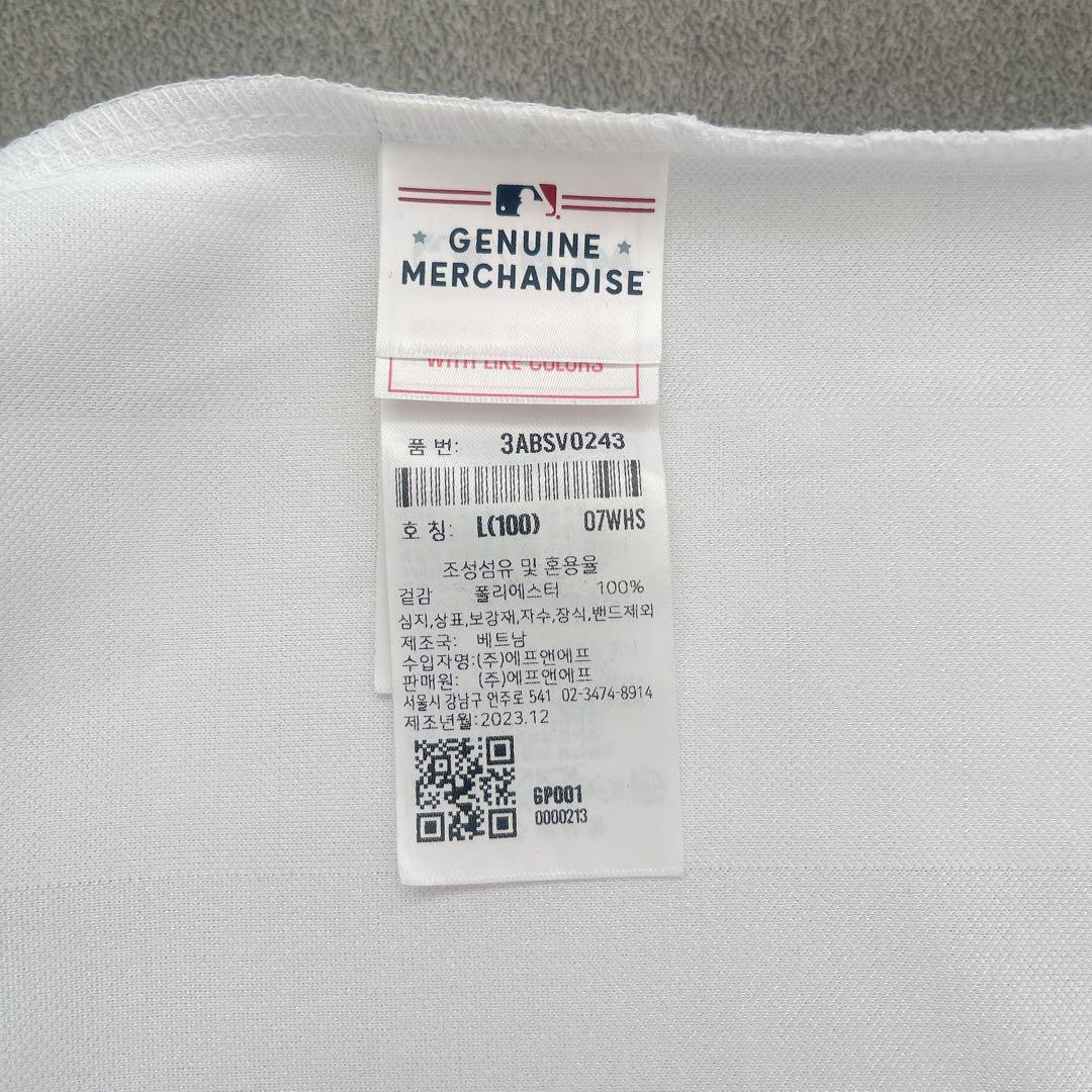 Dodgers ユニフォームシャツ　韓国MLB