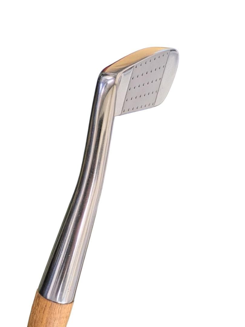 ヴィンテージパター Auld Blade ヒッコリーシャフトレザーロールグリップ