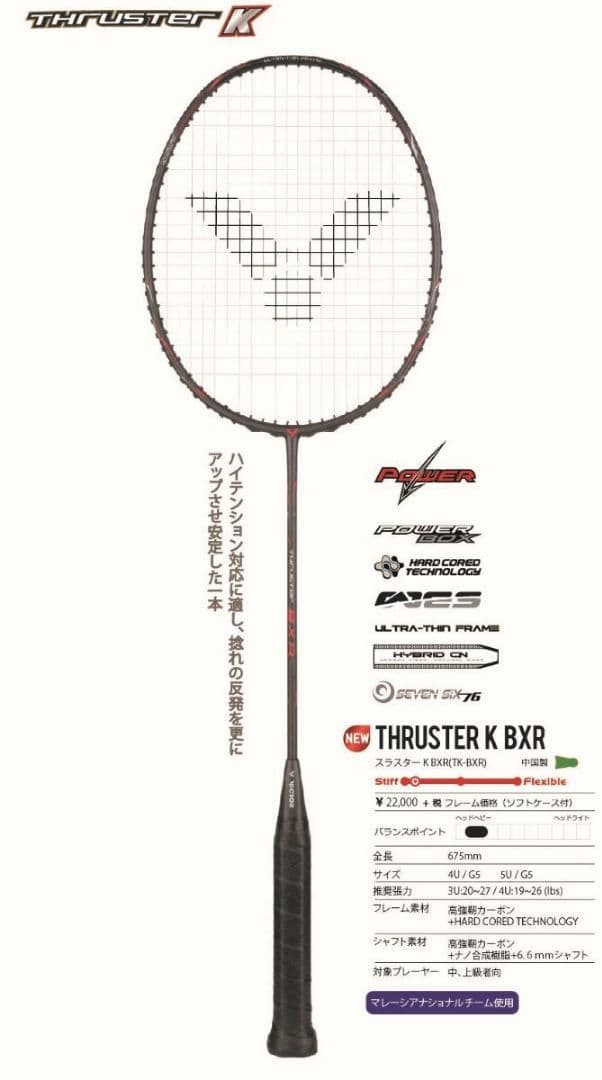 THRUSTER K BXR 5UG5 2本セット