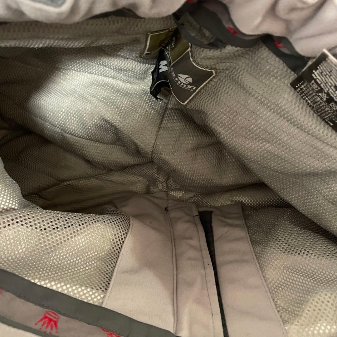 burtonバートンスキーパンツスノーボードウェアズボン下灰色グレーtactic