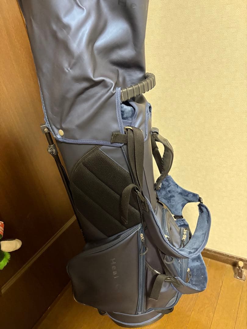 Heal Creek スタンド式ゴルフバッグ ネイビー　ヒールクリーク