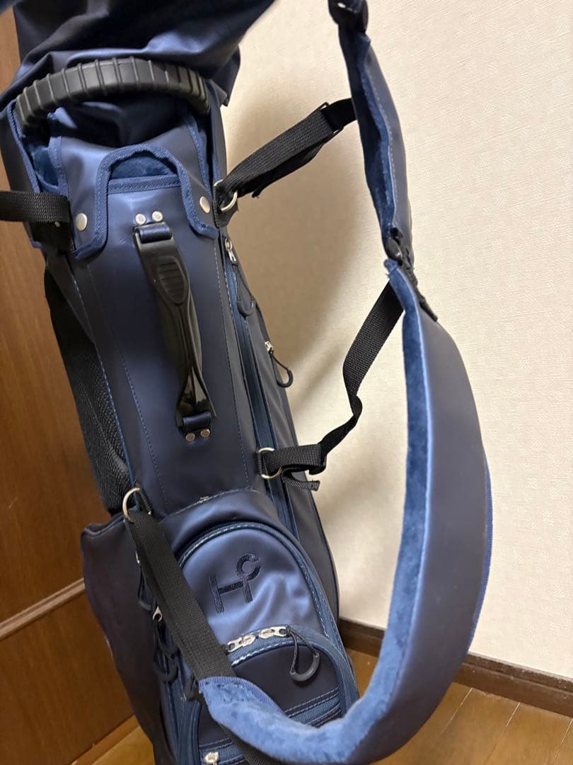 Heal Creek スタンド式ゴルフバッグ ネイビー　ヒールクリーク