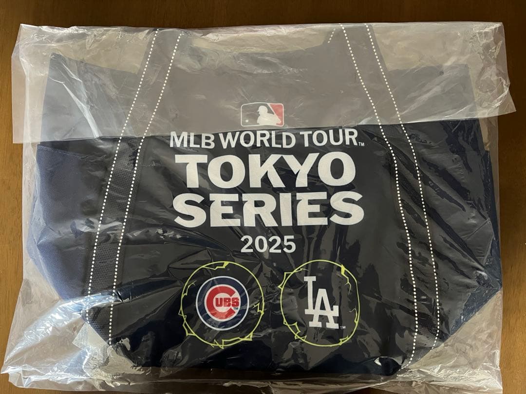 よ*ん様 MLB 東京シリーズ 開幕戦 ドジャース カブス バルーン トートバッ